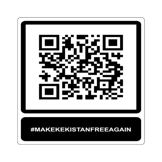 #MAKEKEKISTANFREEAGAIN Square Stickers