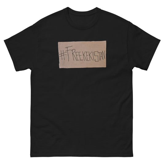 #FREEKEKISTAN Cardboard Men's classic tee